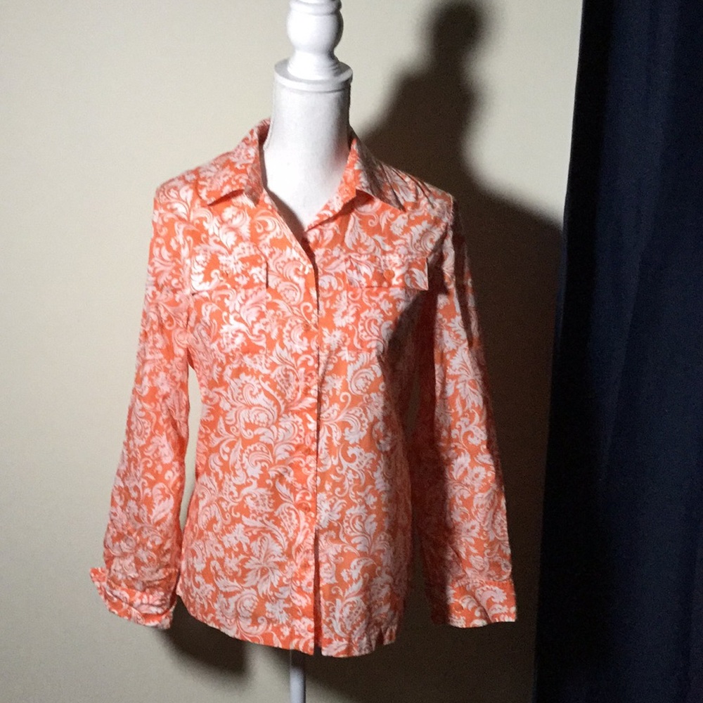 Jones New York Signature Long Sleeved  Top